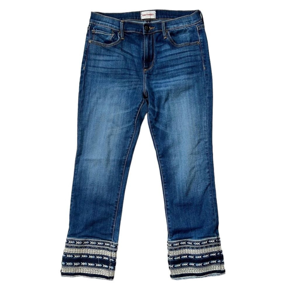 Driftwood Colette Embroidered Jeans
